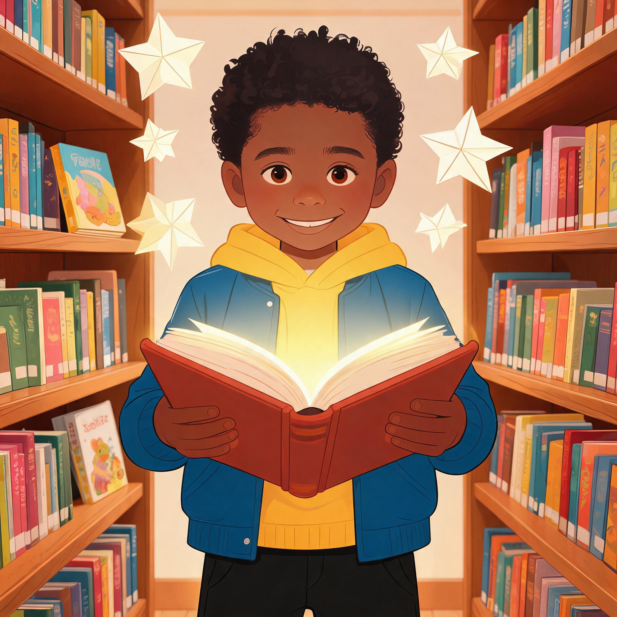 Malik Magic idea story illustration