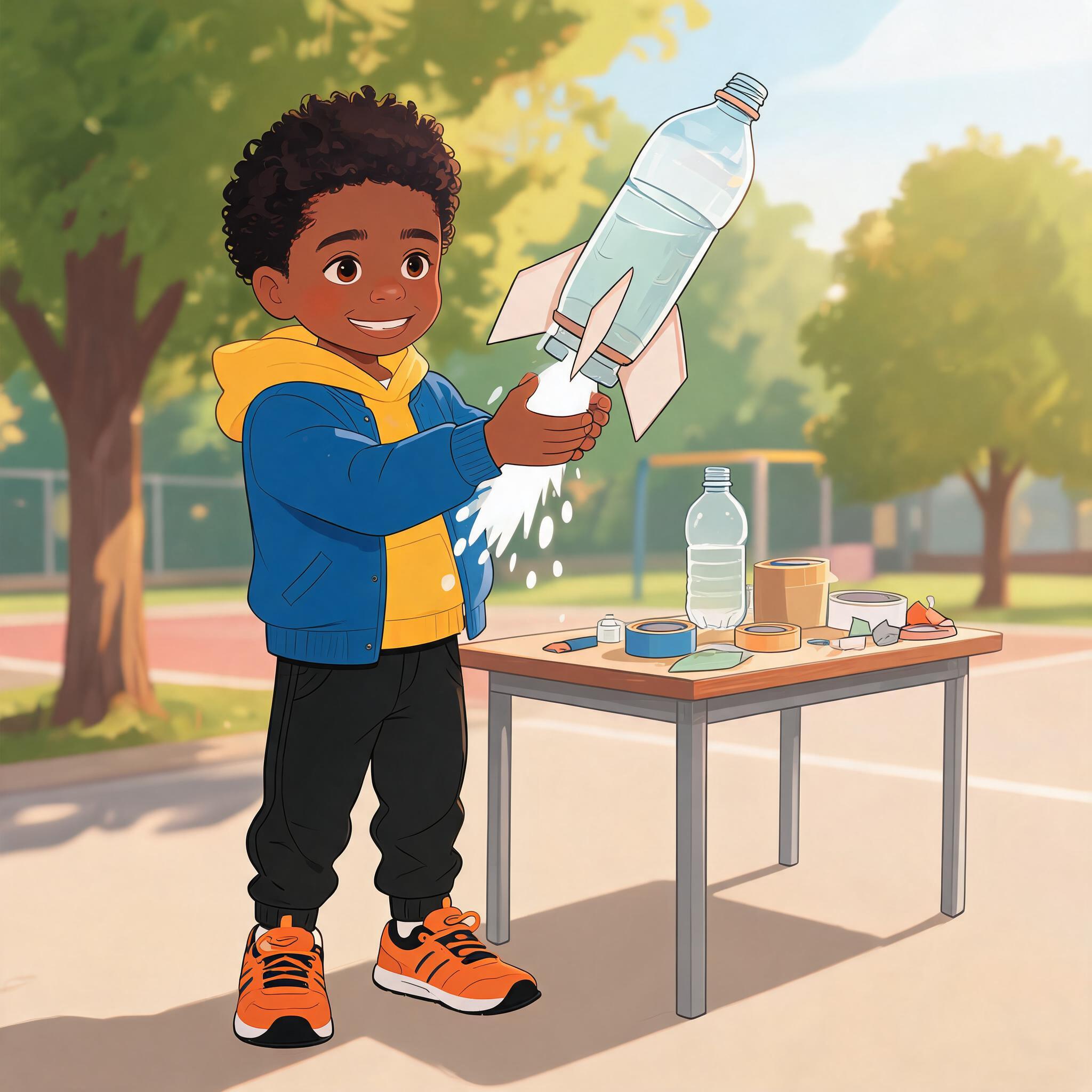 Malik STEM idea story illustration