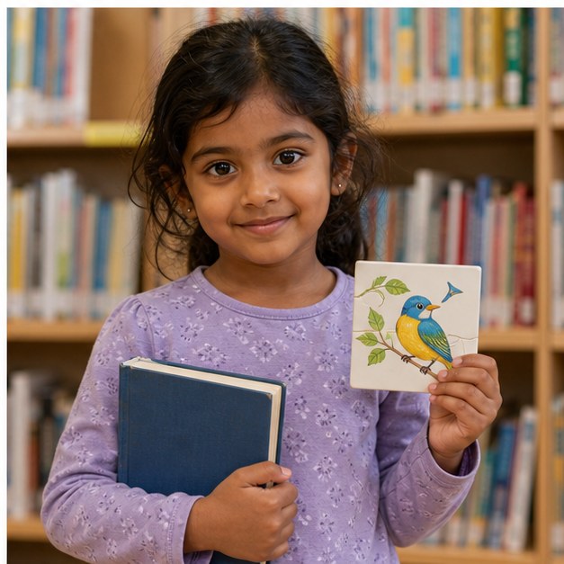 Asha sample child reference photo