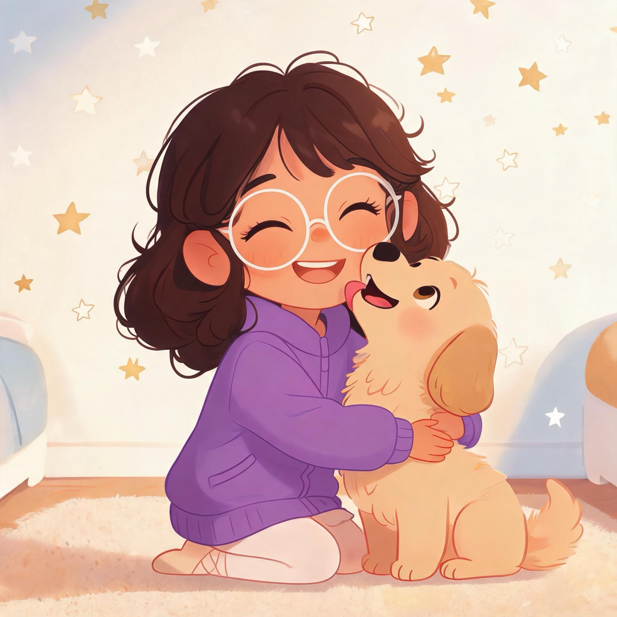Luna story illustration