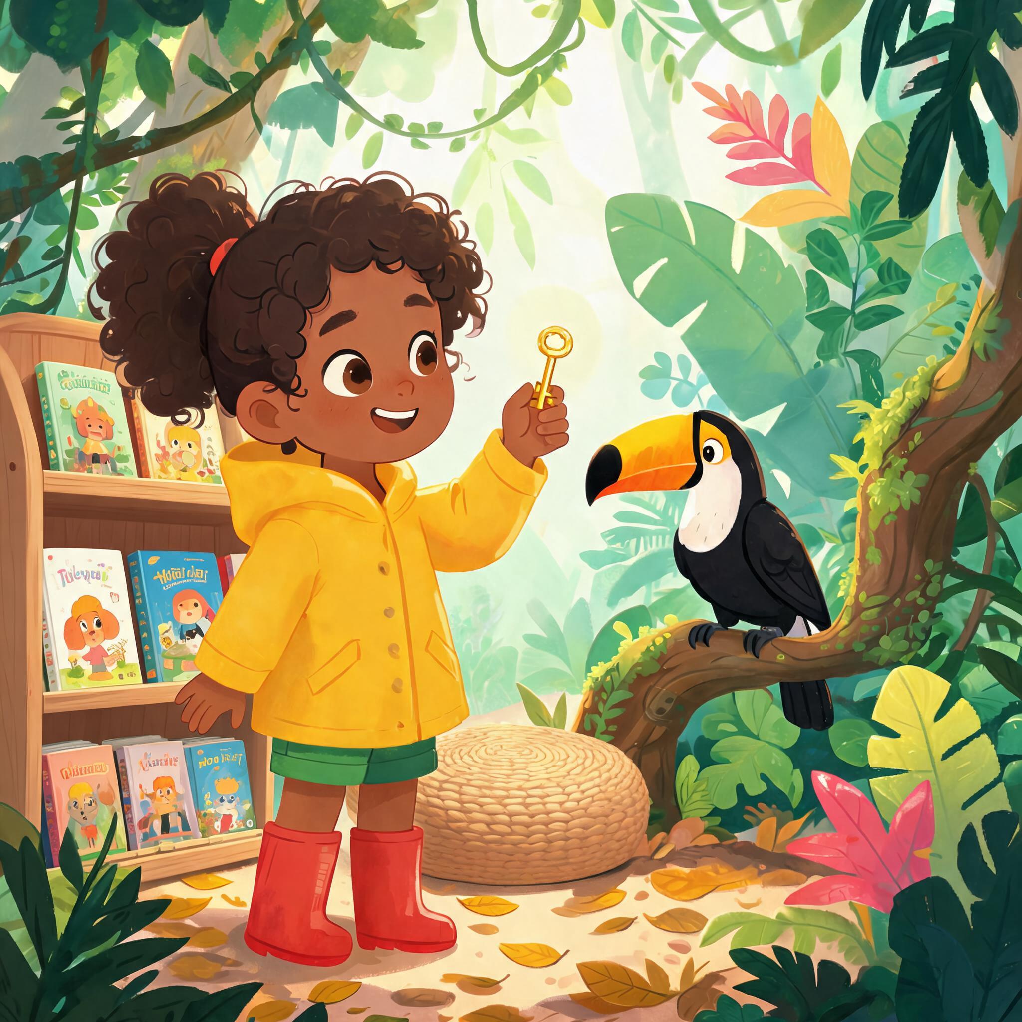 Maya story illustration