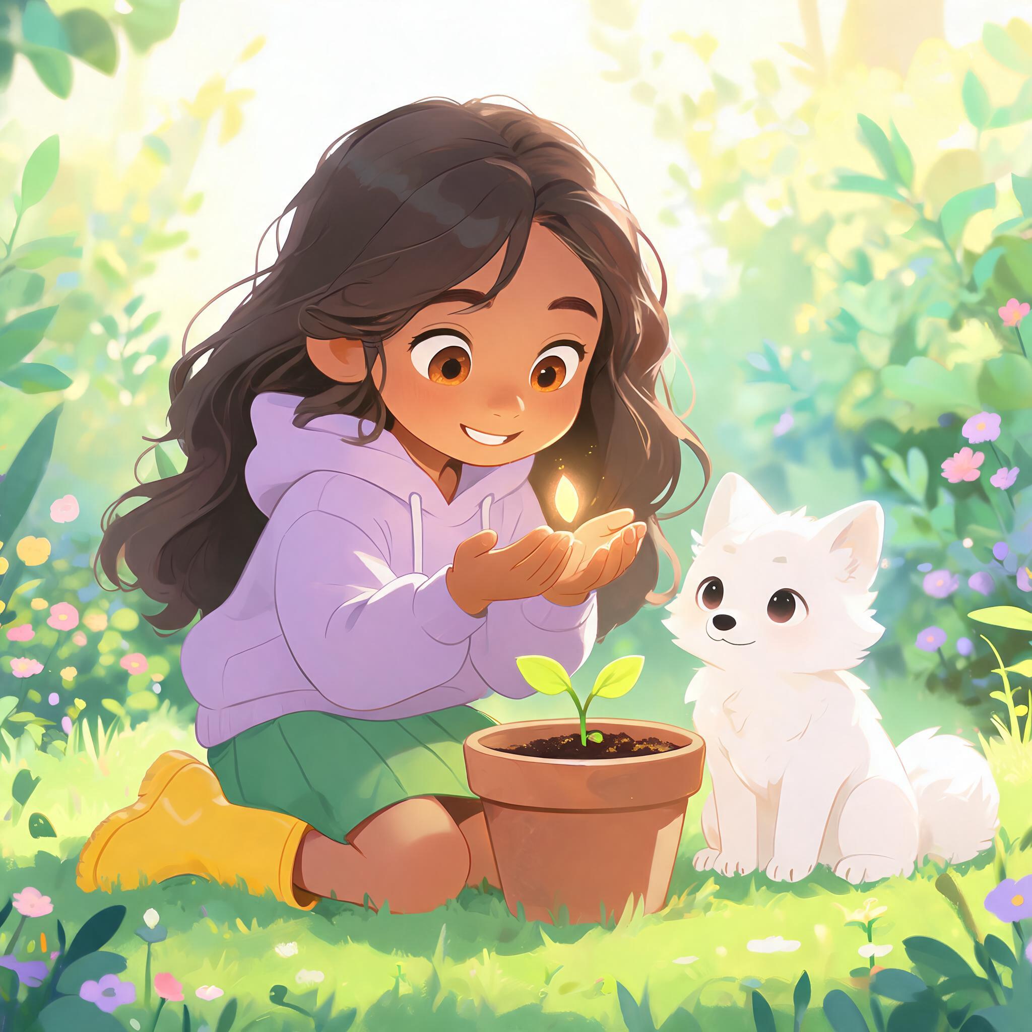 Zoe story illustration