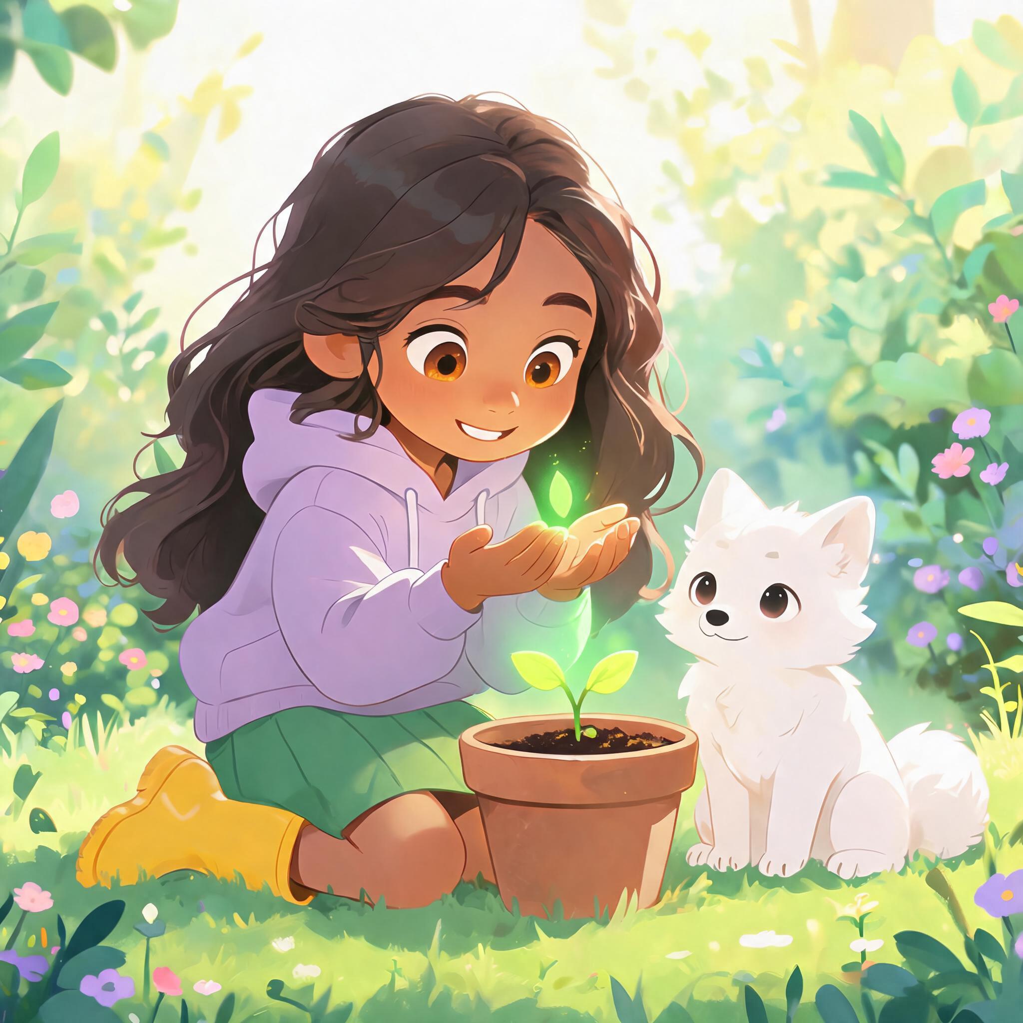 Zoe story illustration