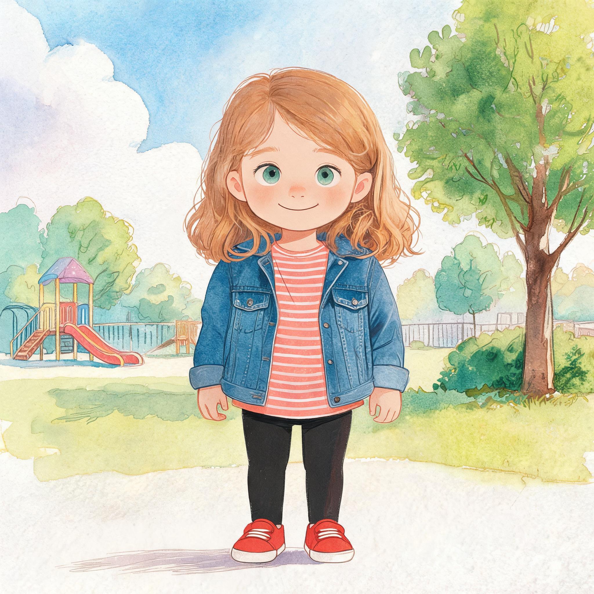 Avery Dreamy Watercolor story illustration