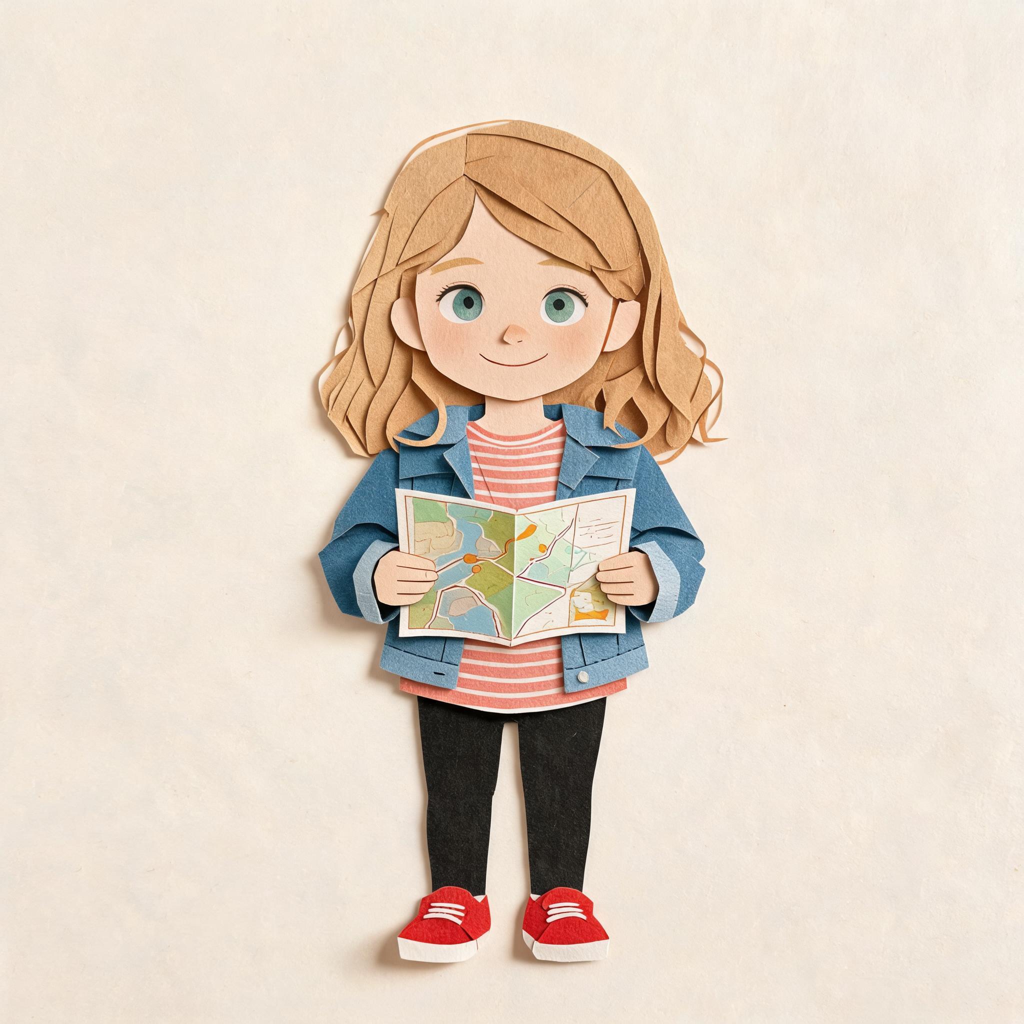 Cut-Paper Collage storybook style preview