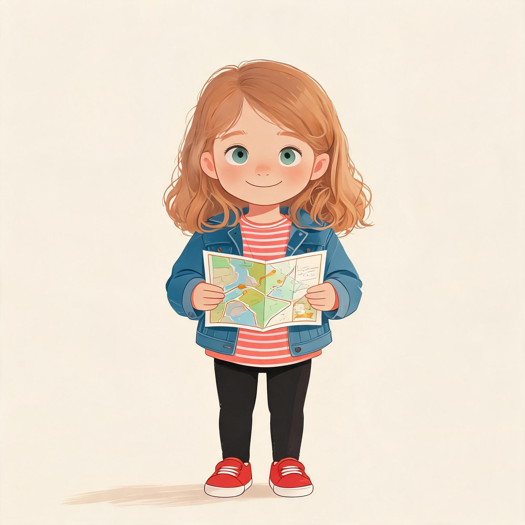 Avery Modern Minimal Storybook story illustration